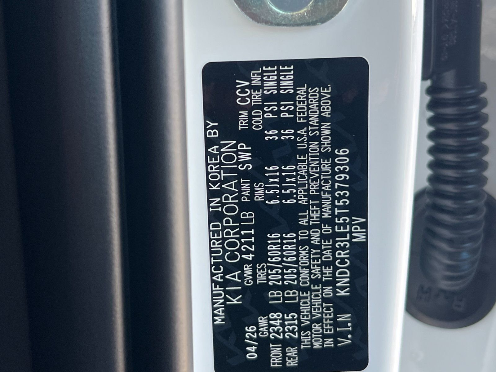 New 2026 Snow White Pearl Kia EX image 35