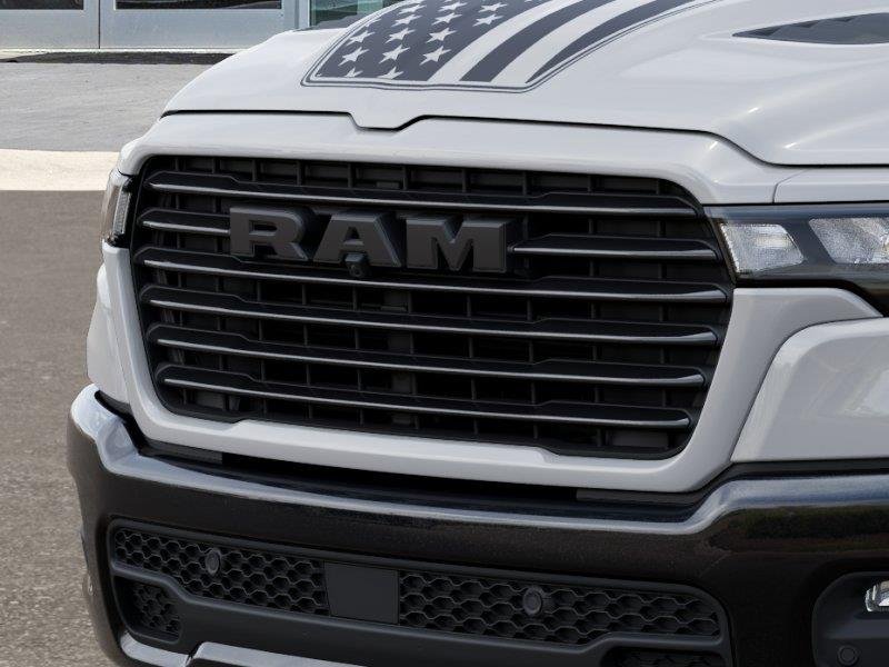 New 2026 Bright White Clear-Coat Exterior Paint RAM Laramie image 11