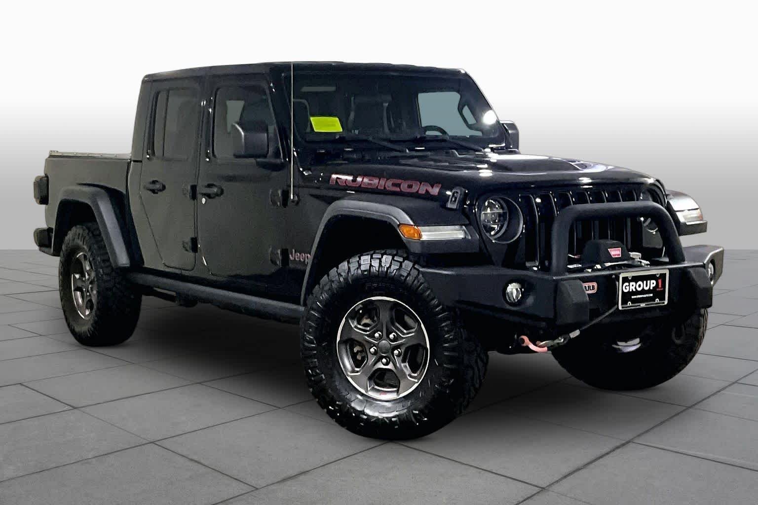 Used 2020 Black Clearcoat Jeep Rubicon image 2