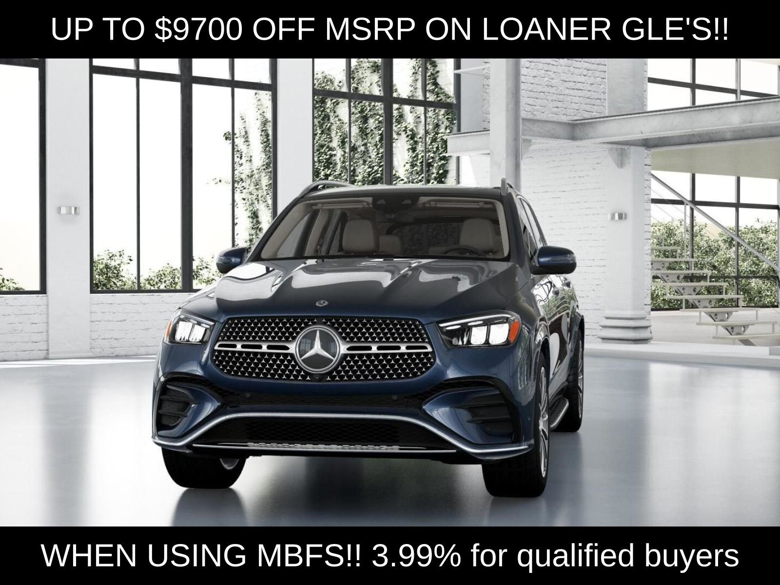 Certified Used 2026 Blue Mercedes-Benz GLE 450 image 44