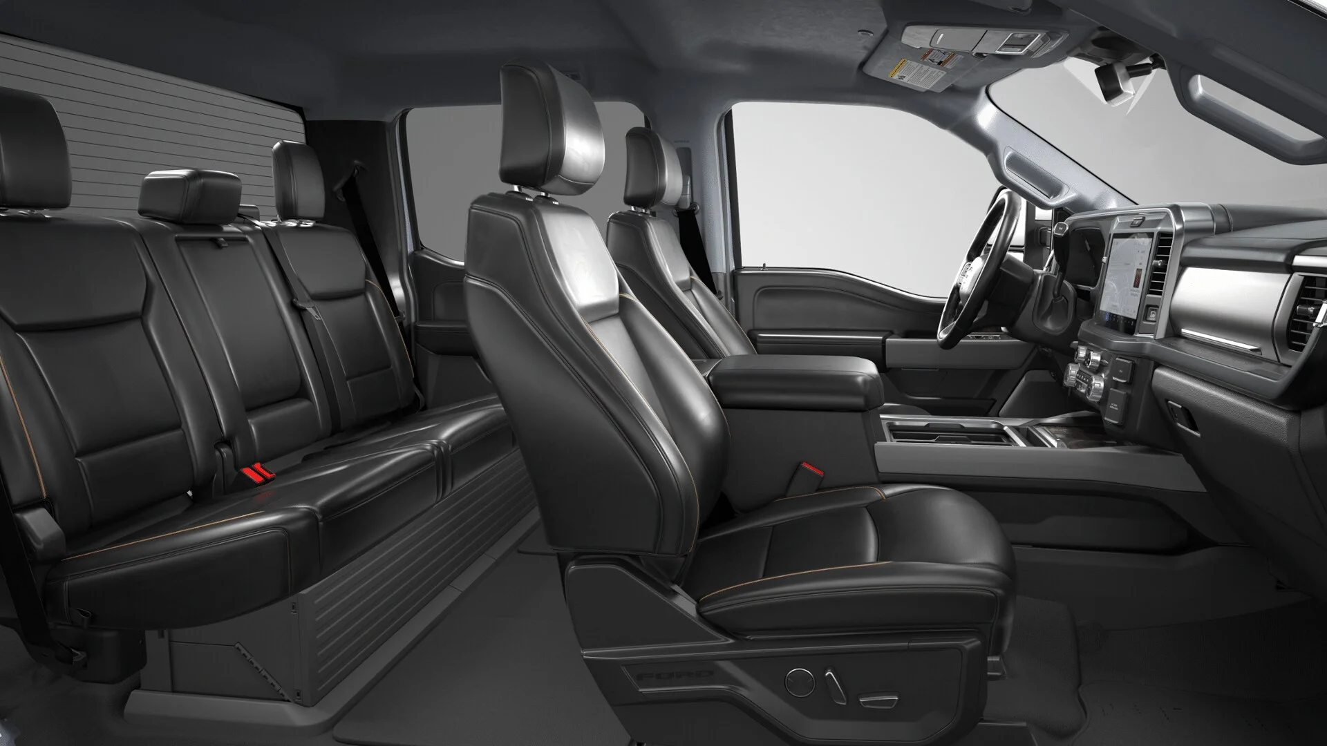 New 2026 Glacier Gray Metallic Tri-Coat Ford F-350® Lariat® image 6