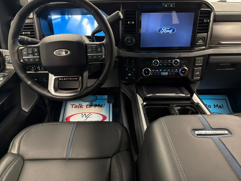 New 2026 Star White Metallic Tri-Coat Ford F-250® Platinum® image 12