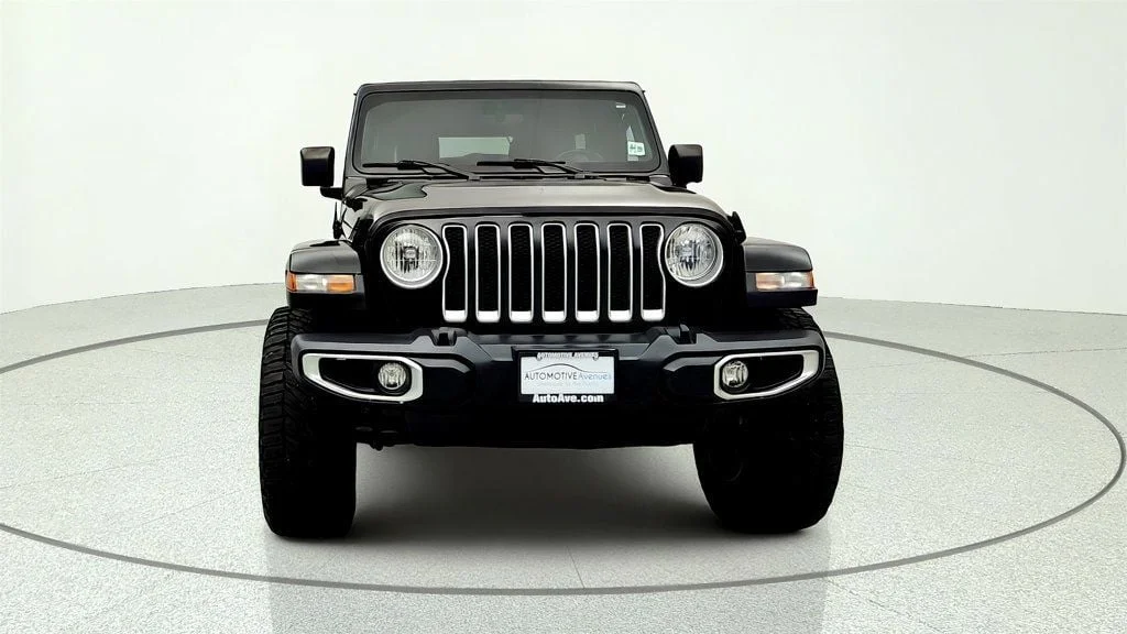 Used 2022 Black Clearcoat Jeep Unlimited Sahara 4x4 w/ Hardtop & Trailer Tow Group image 2