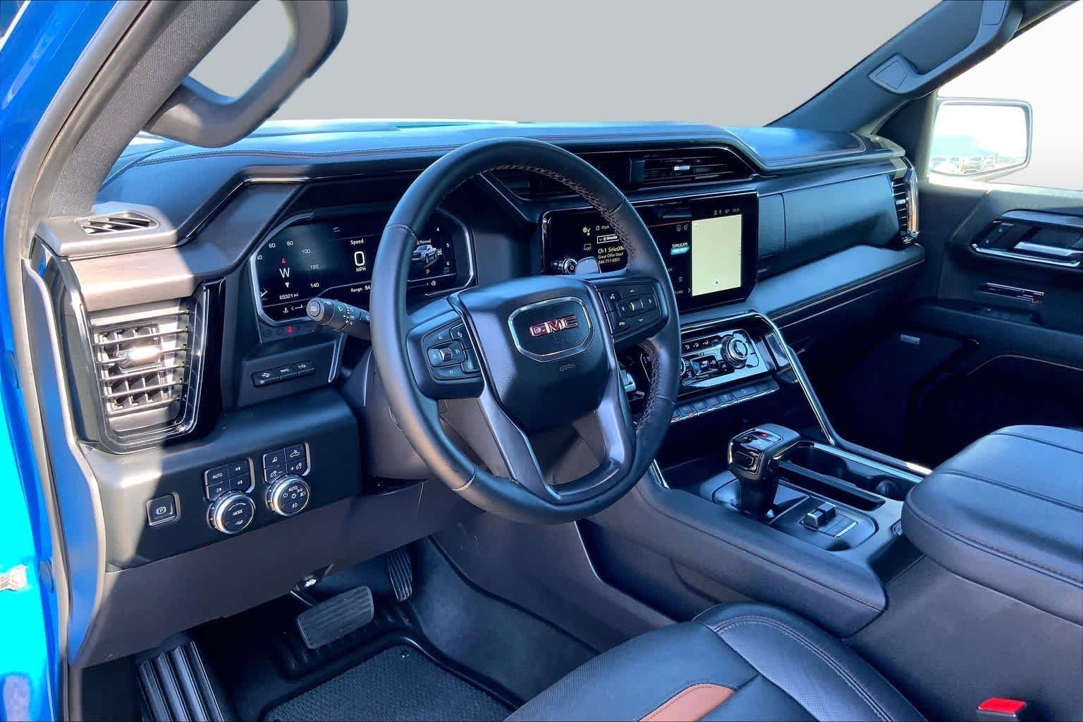 Used 2024 Dynamic Blue Metallic GMC AT4 image 18
