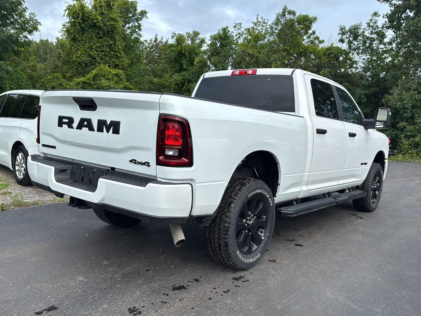 Used 2025 Bright White Clearcoat Ram Big Horn image 4