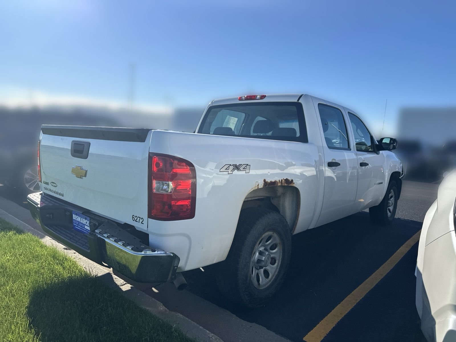 Used 2010 White Chevrolet Work Truck image 3