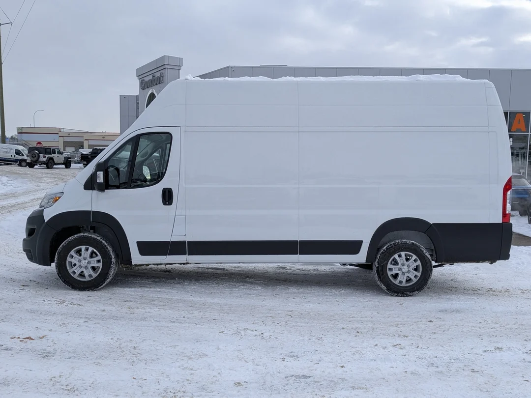 New 2026 White RAM SLT - - Super High Roof - Package 22G - LED Headlamps - Cargo Partition - Remote Start & More! image 5