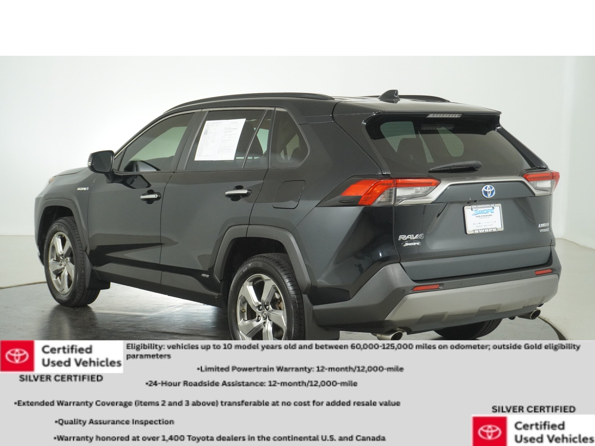 Used 2019 Midnight Black Metallic Toyota Hybrid Limited image 6