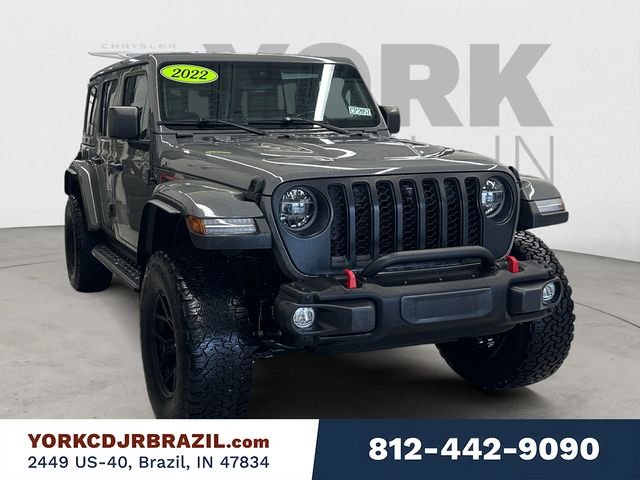 Used 2022 Gray Jeep Unlimited Rubicon 392 image 7