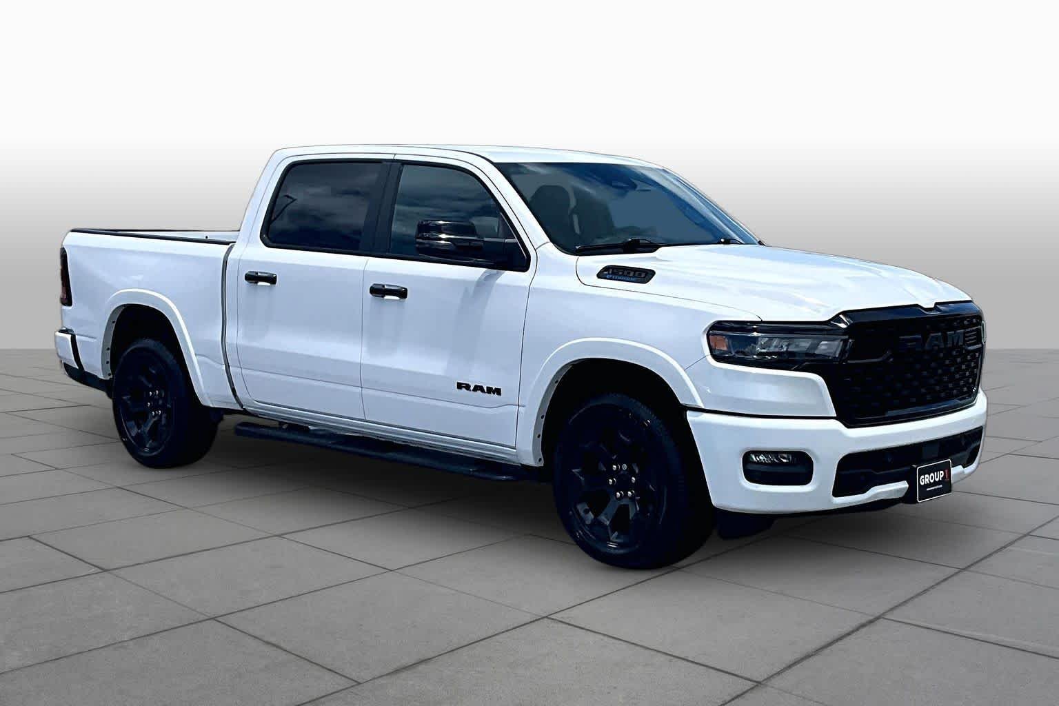 Used 2025 Bright White Clearcoat Ram Big Horn image 3