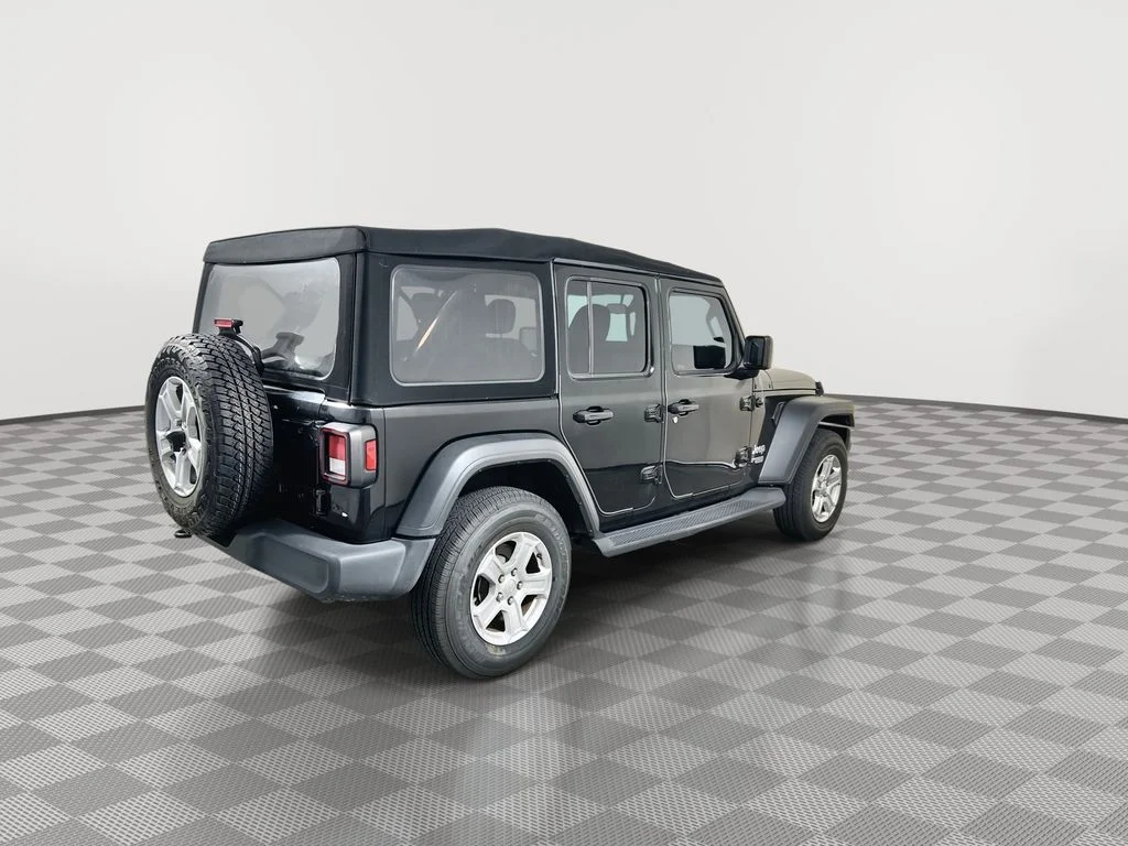Used 2018 Black Jeep Unlimited Sport S image 8