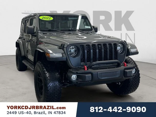 Used 2022 Gray Jeep Unlimited Rubicon 392 image 7