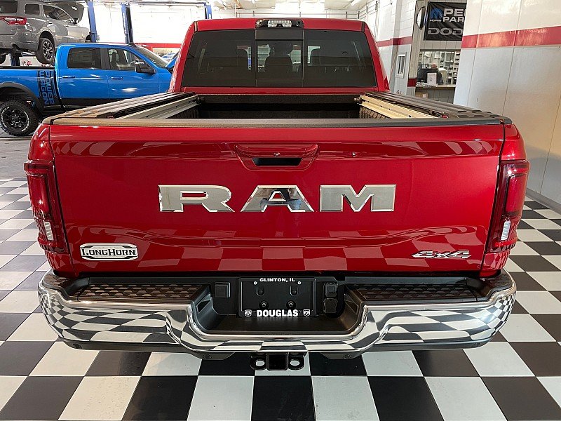 New 2027 Molten Red Pearl-Coat Paint RAM Longhorn Mega Cab 6