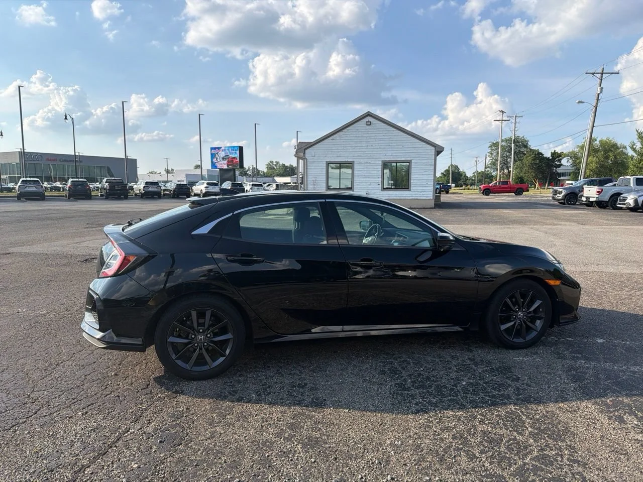 Used 2021 Black Honda EX image 9