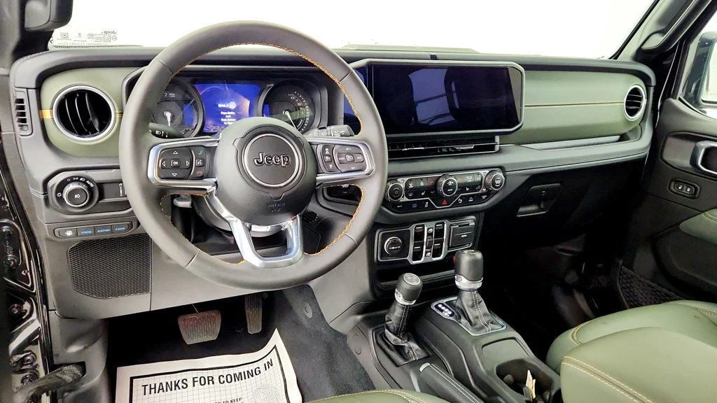 Used 2024 Black Clearcoat Jeep High Altitude 4x4 image 13