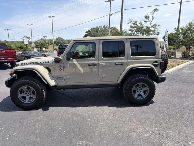 Used 2022 Beige Jeep Unlimited Rubicon 4xe image 7