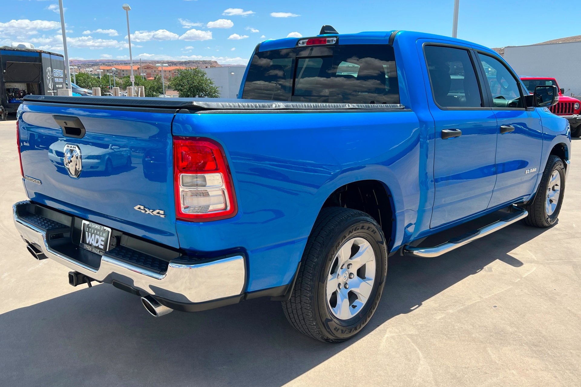 Used 2023 Hydro Blue Pearlcoat Ram Big Horn image 6