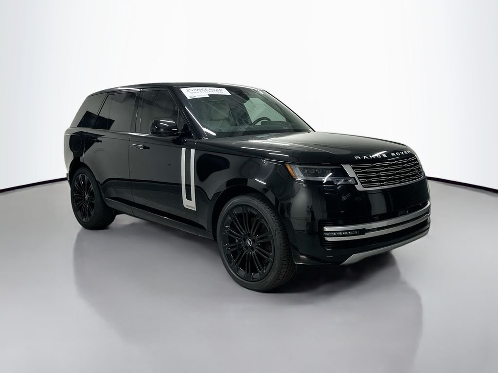 Used 2025 Santorini Black Metallic Land Rover Autobiography image 7