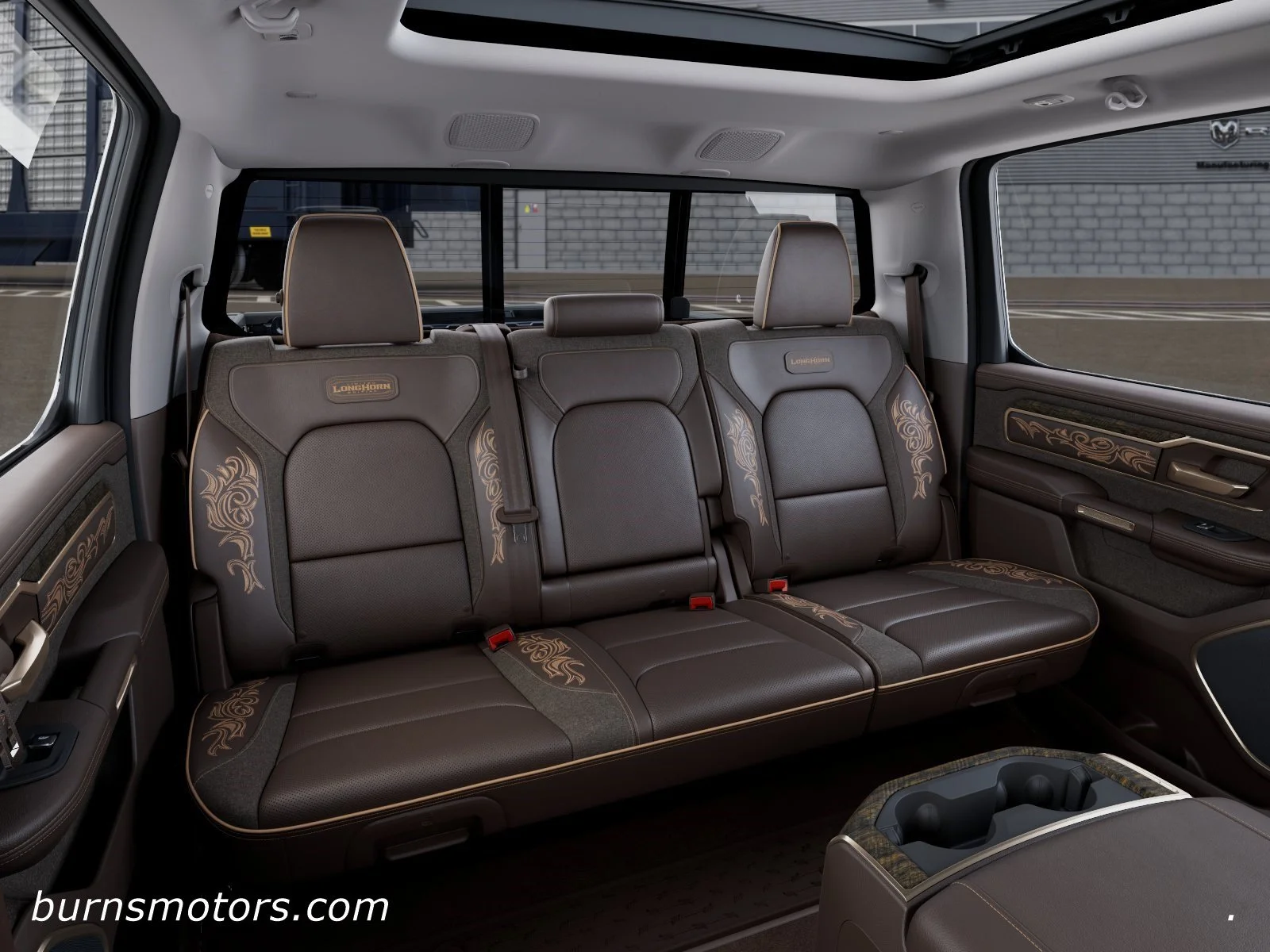 New 2026 Diamond Black Crystal Pearl-Coat Exterior Paint RAM Longhorn image 15