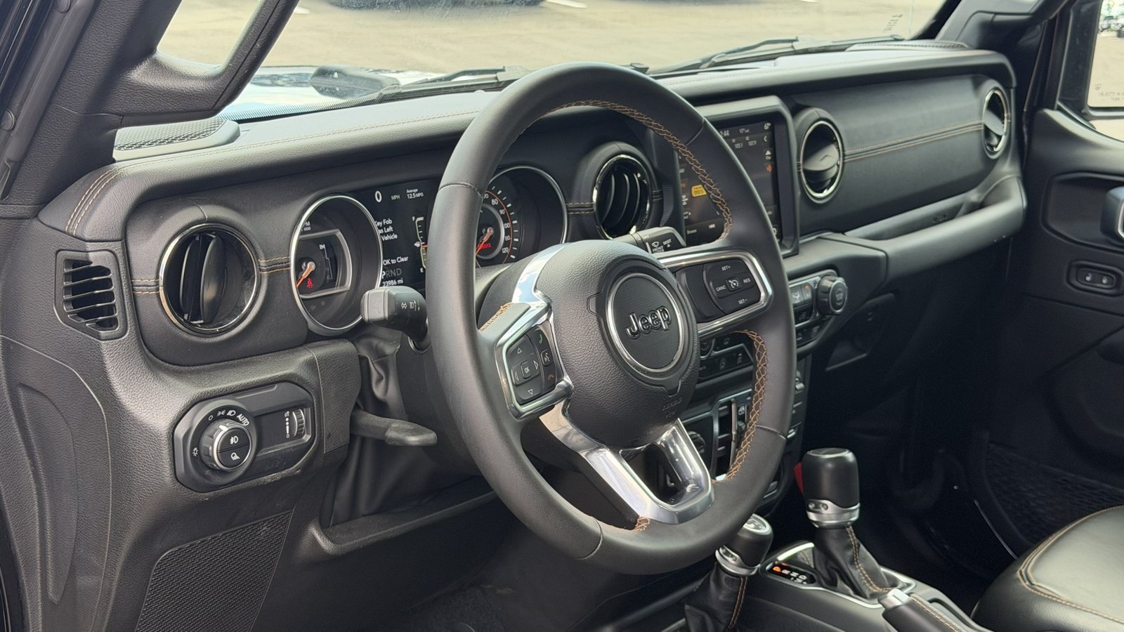 Used 2023 Black Clearcoat Jeep High Altitude image 13