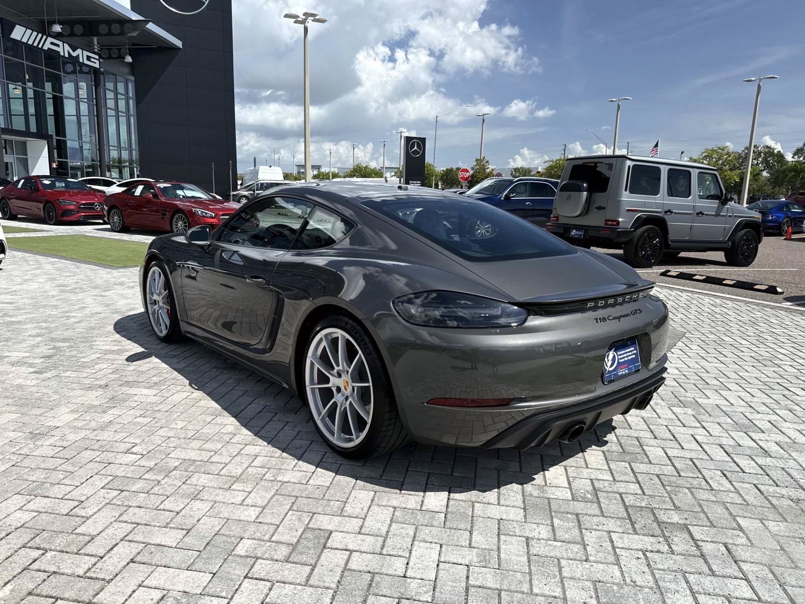Used 2025 Agate Grey Metallic Porsche GTS image 4