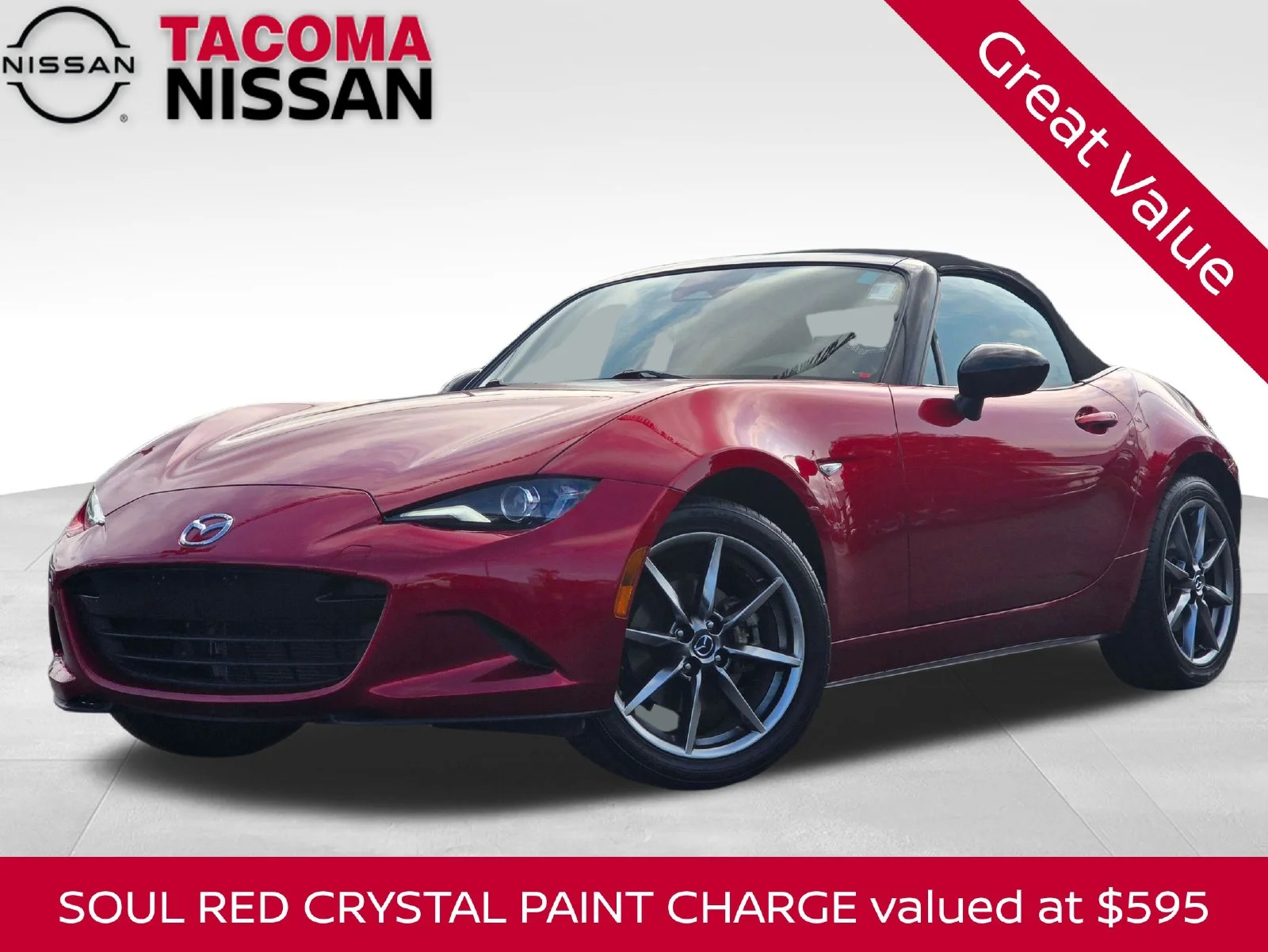 Used 2024 Red Mazda Sport image 1