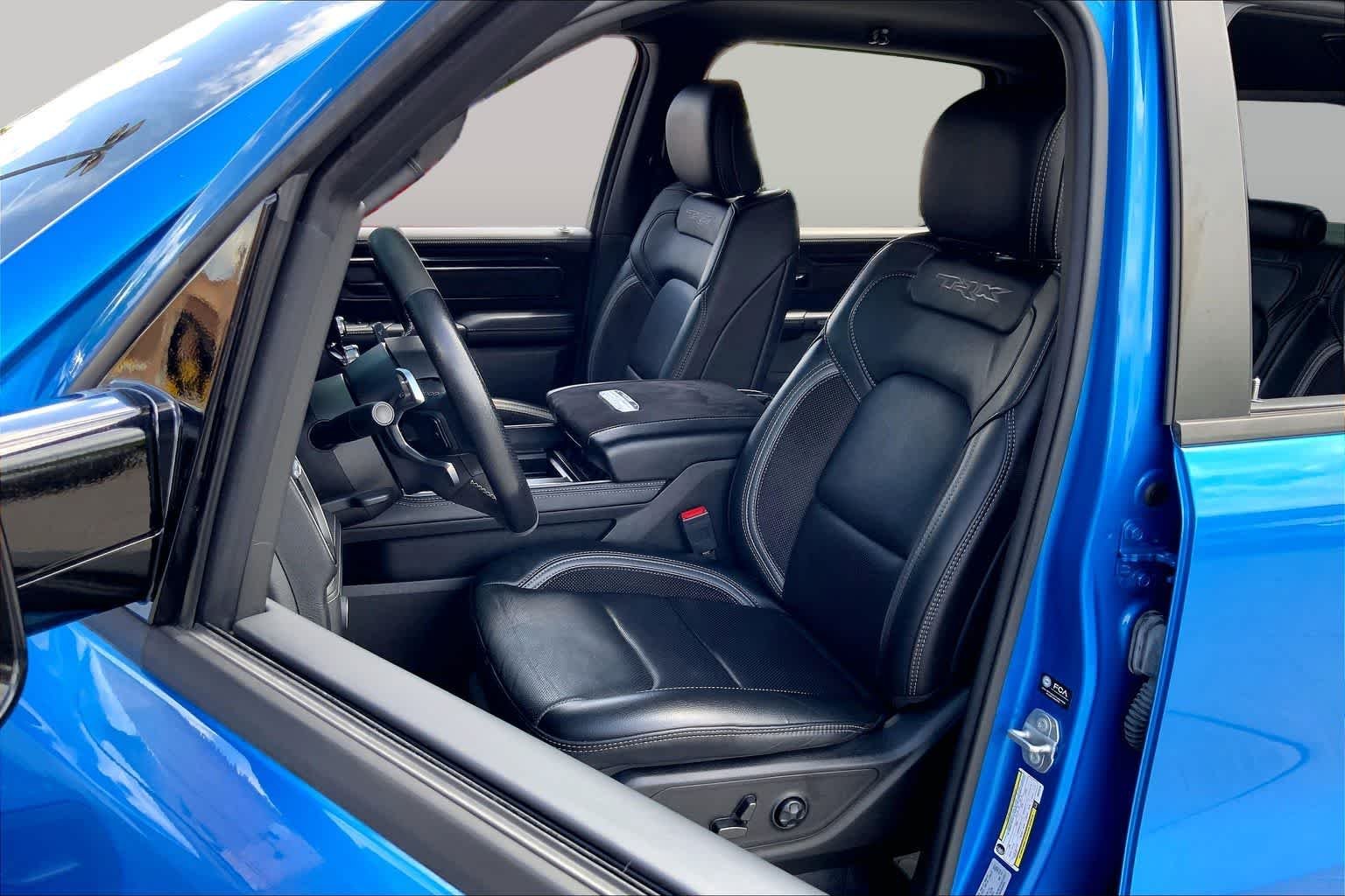 Used 2022 Hydro Blue Pearlcoat Ram TRX image 8
