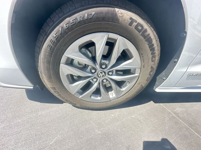 Certified Used 2021 Super White Toyota LE image 9