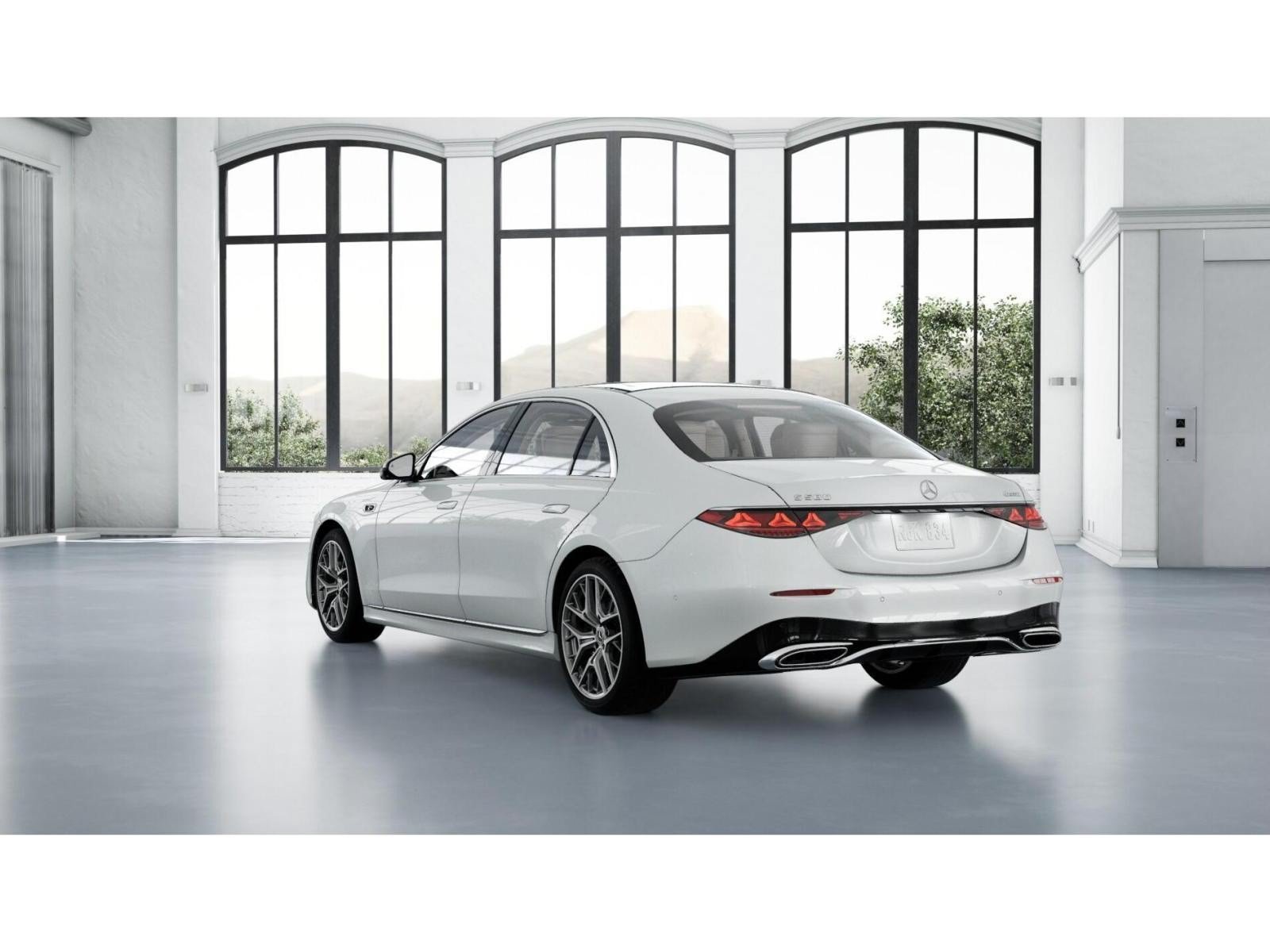 New 2027 MANUFAKTUR Moonlight White Metallic Mercedes-Benz S 580 4D Sedan 4MATIC® image 29