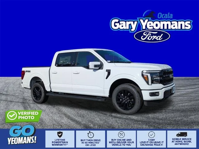 New 2026 White Ford Lariat image 1