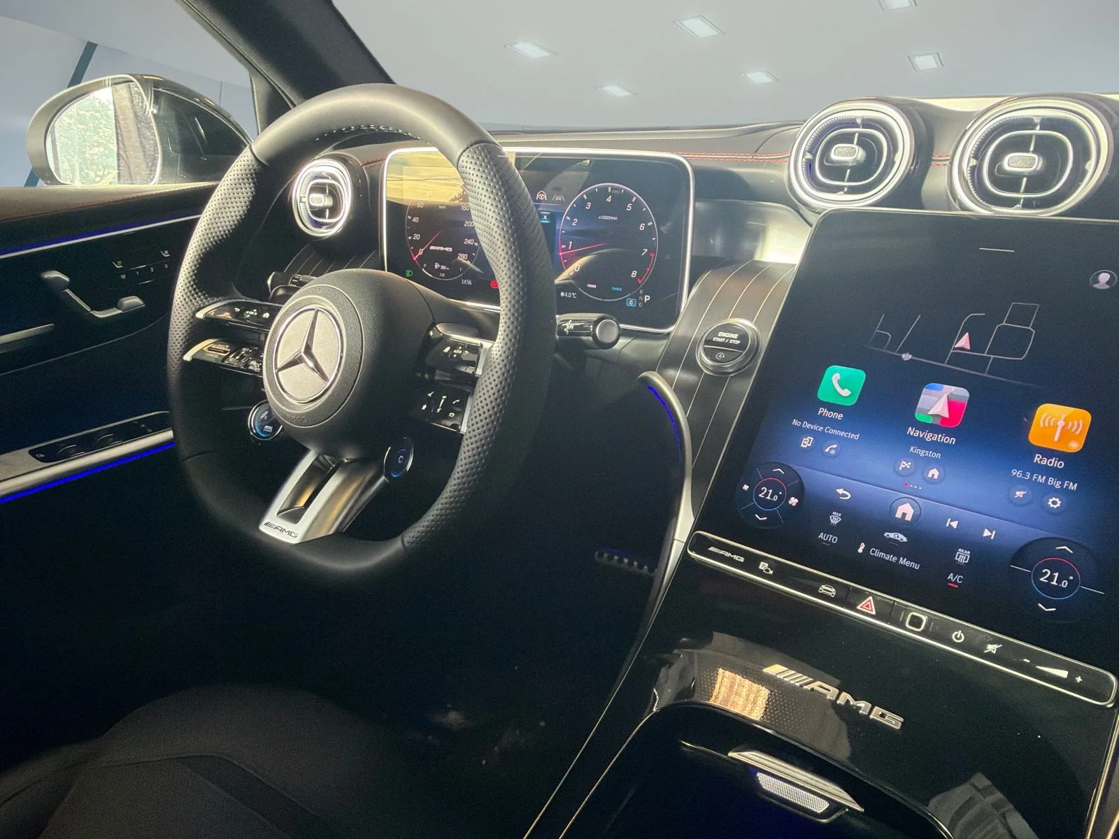 New 2026 White Mercedes-Benz AMG GLC 43 4MATIC Coupe image 31