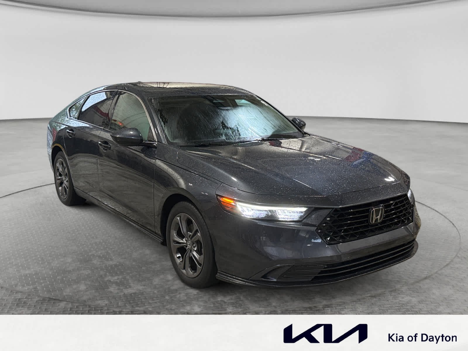 Used 2023 Meteorite Gray Metallic Honda EX image 3