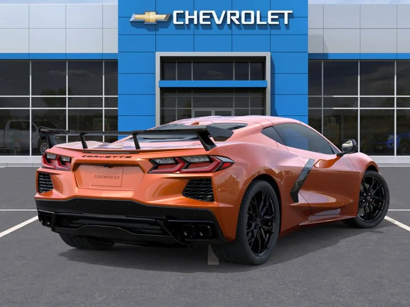 New 2026 Orange Chevrolet 2dr Stingray Cpe w/2LT image 4