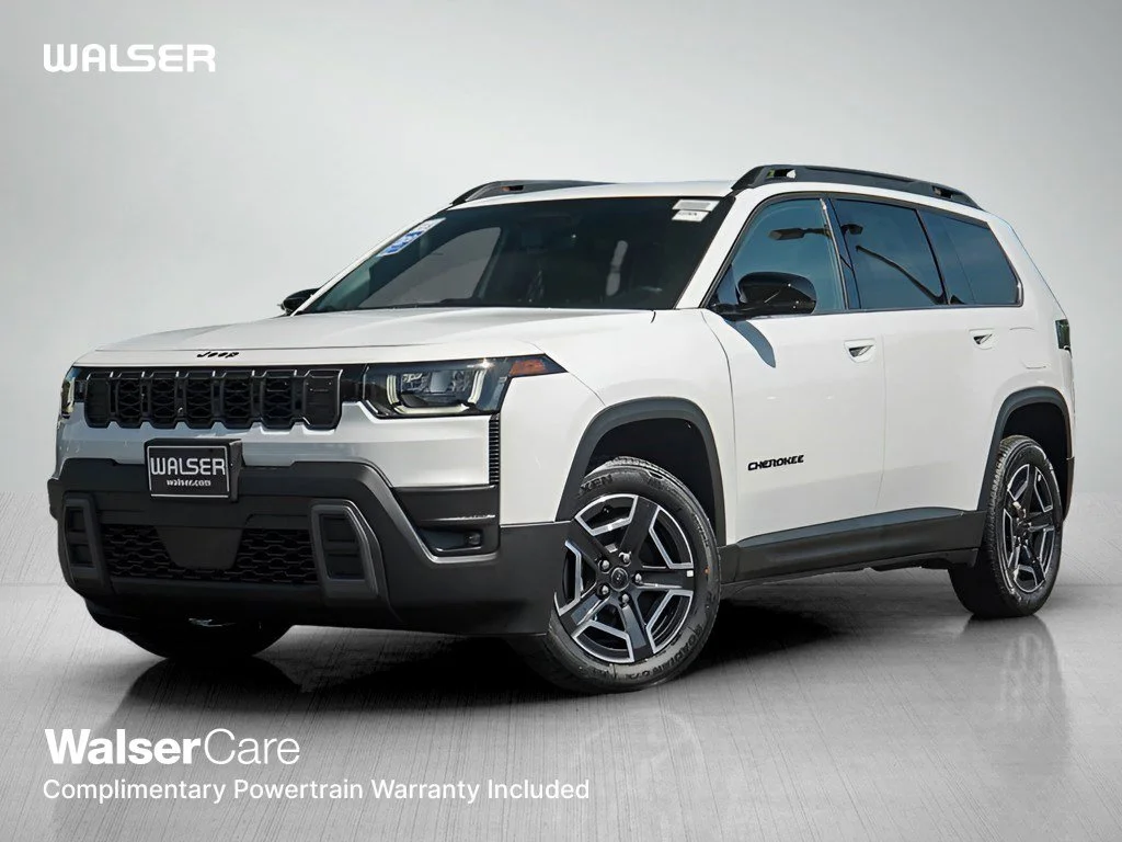 New 2026 Bright White Clearcoat Jeep Limited image 1