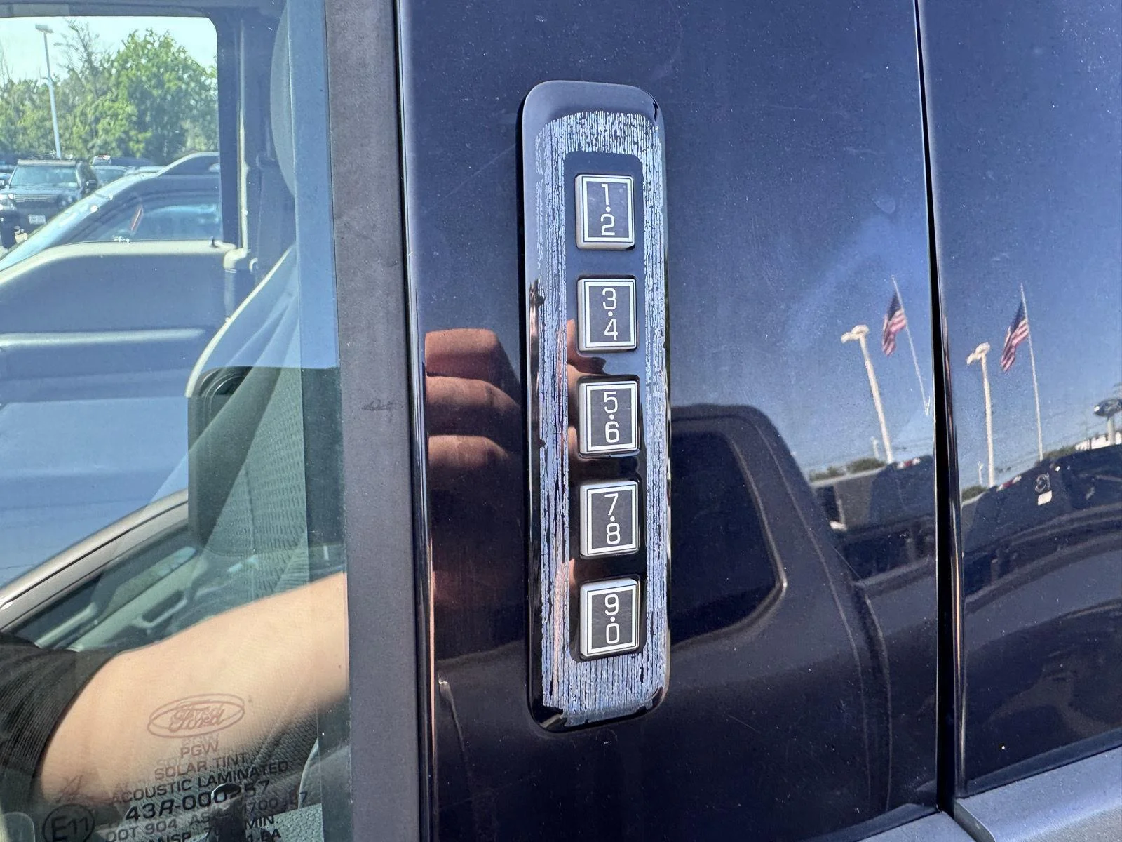 Used 2017 Shadow Black Ford XLT image 7