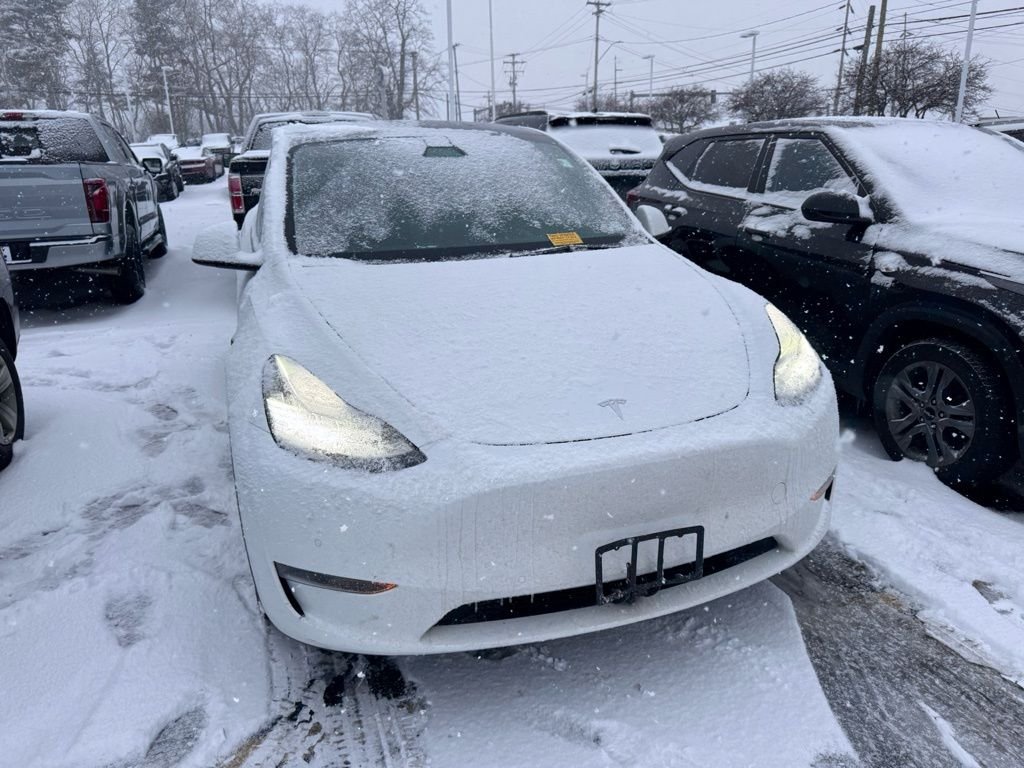 Used 2021 Tesla Model Y Long Range with VIN 5YJYGAEE4MF266752 for sale in Rochester, NY