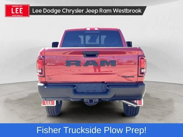 New 2026 Molten Red Ram TRADESMAN CREW CAB 4X4 6