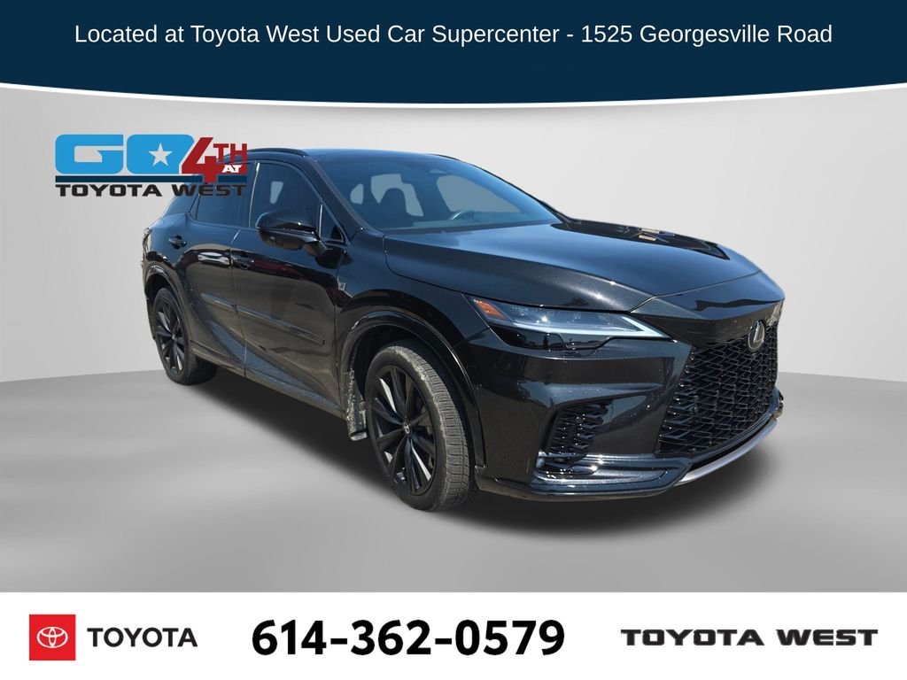 Used 2023 Black Lexus 500h F SPORT Performance image 1