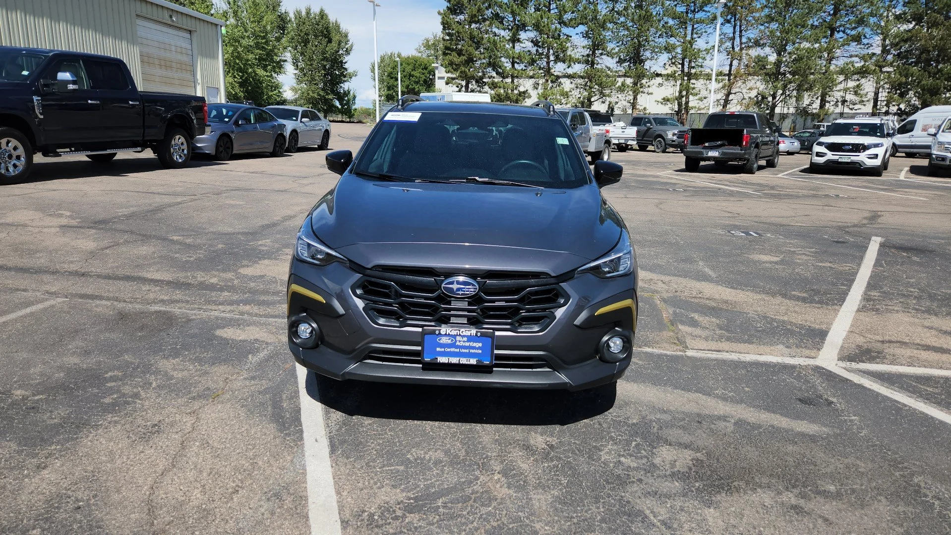Certified Used 2024 Magnetite Gray Pearl Subaru Sport image 14