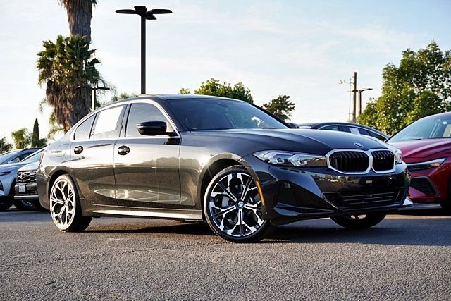 Used 2025 Black BMW 330i xDrive image 1