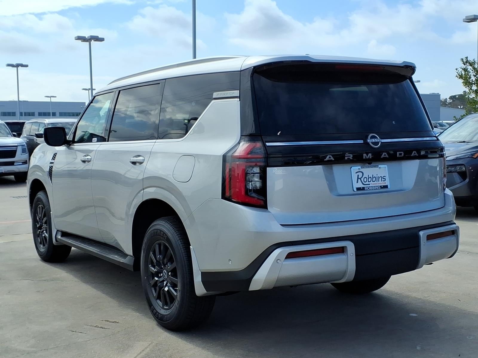 2026 Nissan Armada SV Silver at Robbins Nissan