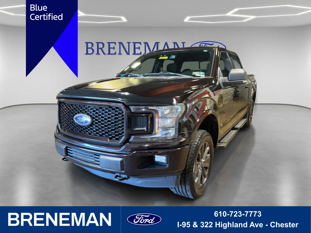 Certified Used 2018 Magma Red Ford XLT image 1