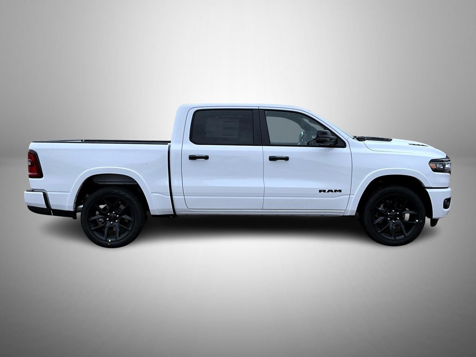 New 2026 Bright White Clear-Coat Exterior Paint RAM Laramie image 4
