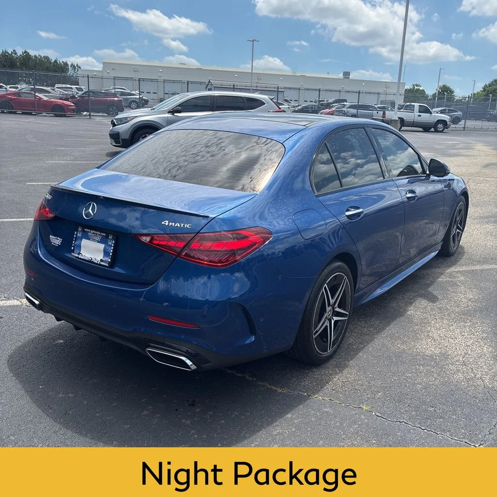 Used 2024 Blue Mercedes-Benz C 300 image 4