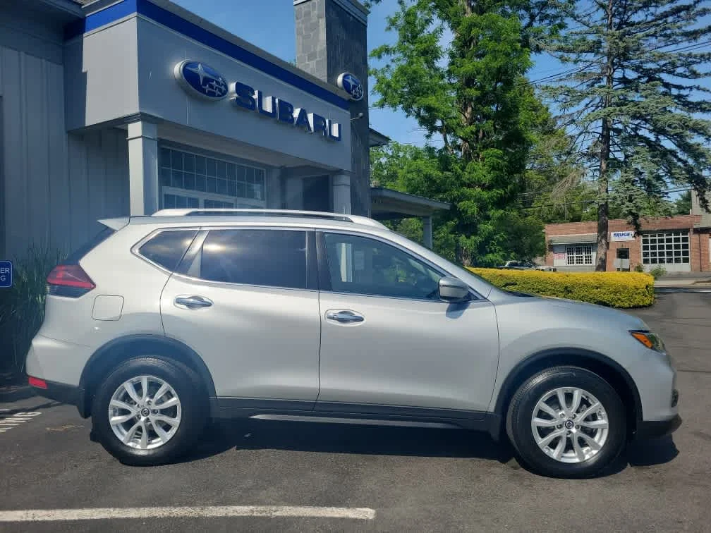 Used 2018 Brilliant Silver Nissan SV image 2