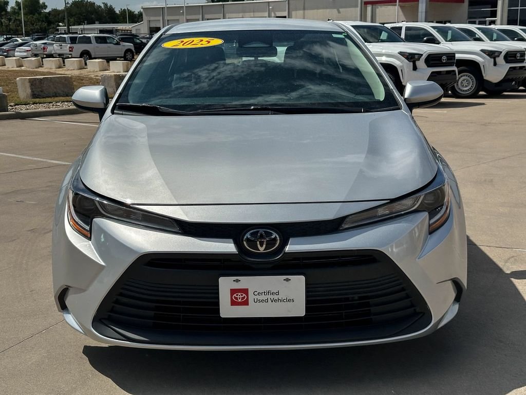 Certified Used 2025 Silver Toyota LE image 8