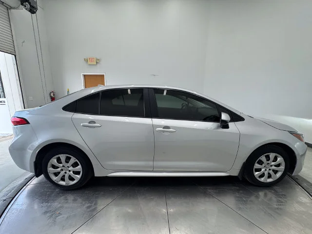 Used 2022 Classic Silver Metallic Toyota LE image 14