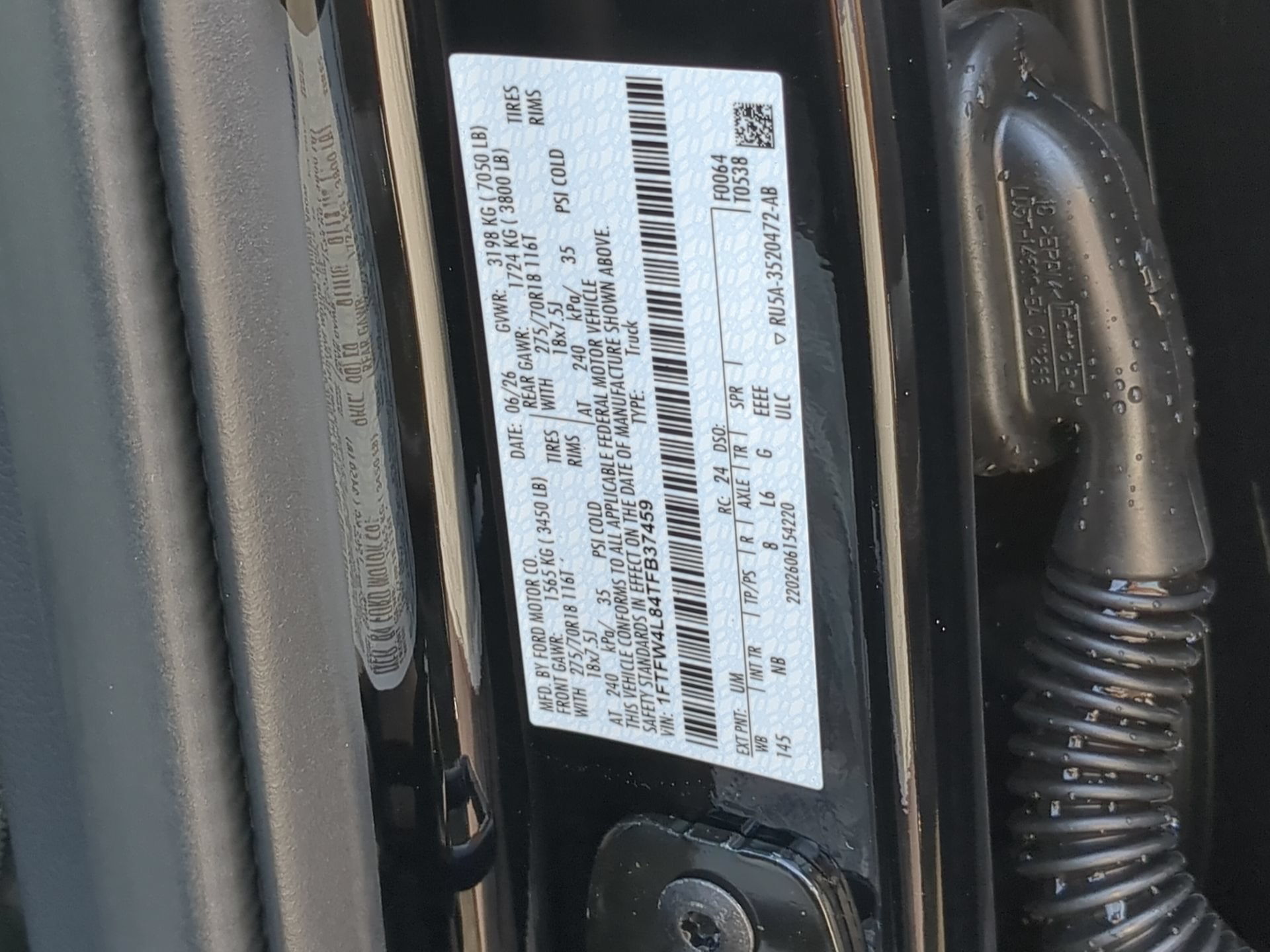 New 2026 Agate Black Metallic Ford Tremor® image 69