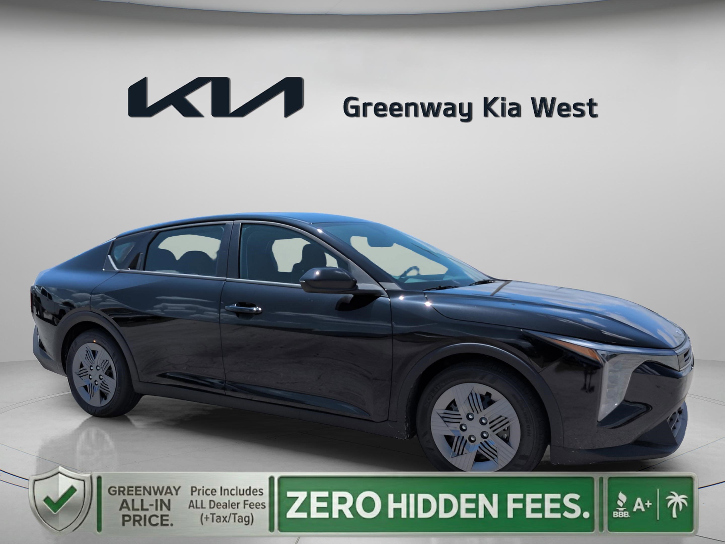New 2026 Aurora Black Pearl Kia LX image 1