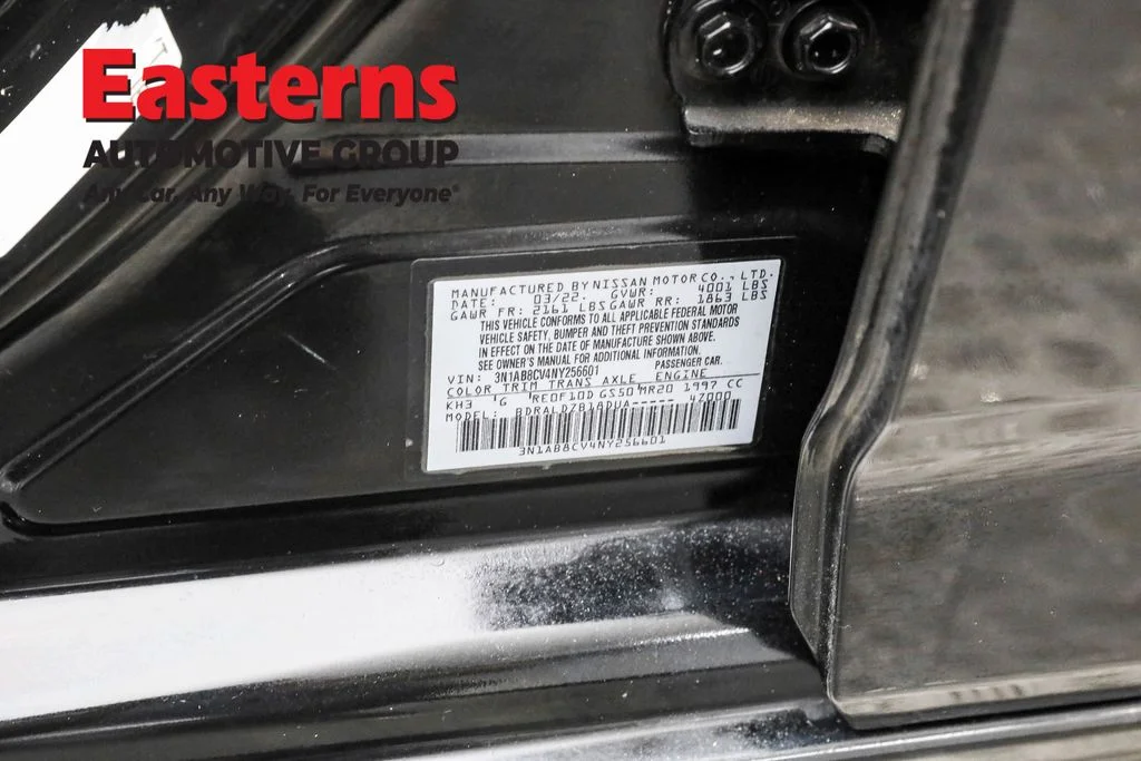 Used 2022 Black Nissan SV image 34